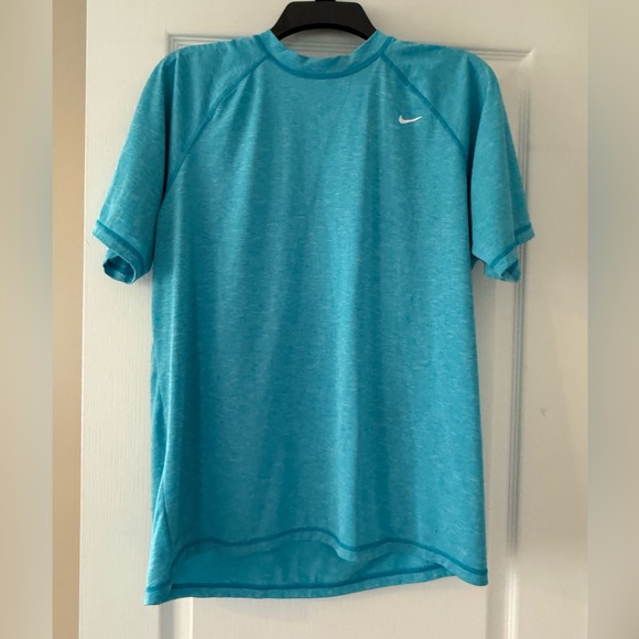 Nike Blue Short Sleeve Performance Tee - Picture 1 of 3